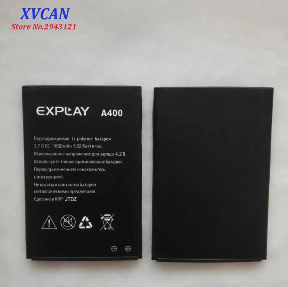 Новая высококачественная батарея для Explay A400 1600mAh Мобильный телефон Bateria Batterie Baterij перезаряжаемый аккумулятор
