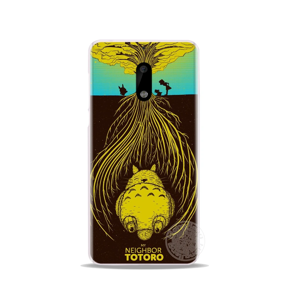 HAMEINUO Studio Ghibli Ghiblies Тоторо из высокотемпературного ПУ чехол для телефона Nokia 9 8 7 6 5 3