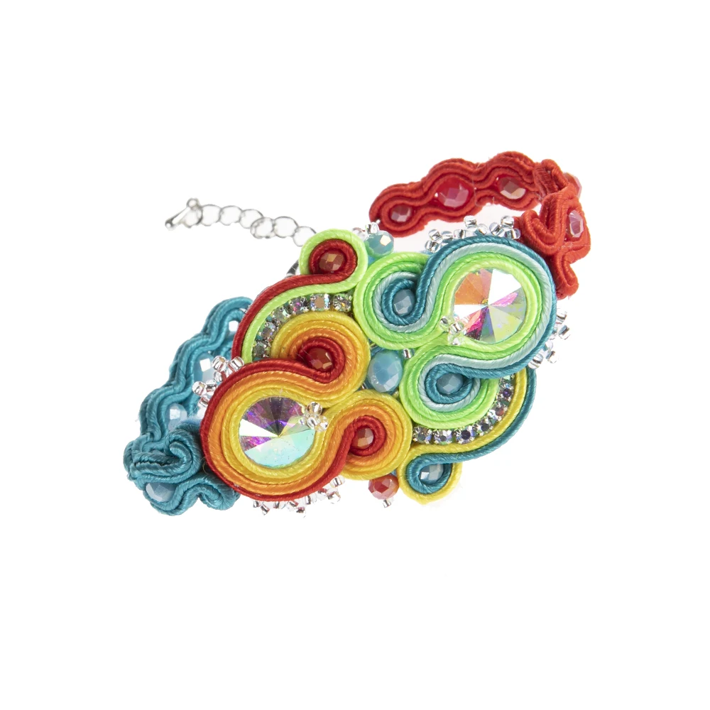 Женский кожаный браслет ручной работы KPACTA этнический Шарм-браслет с украшением