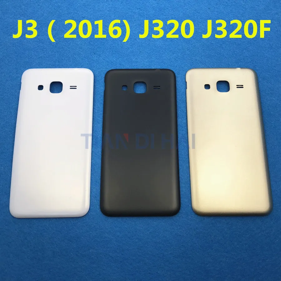 Для Samsung Galaxy J3 2016 J320 SM-J320A J320F J320M J320FN задняя крышка корпуса аккумуляторной батареи |