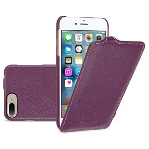 Премиум корова натуральная кожа чехол бизнес вверх и вниз Флип Чехол для