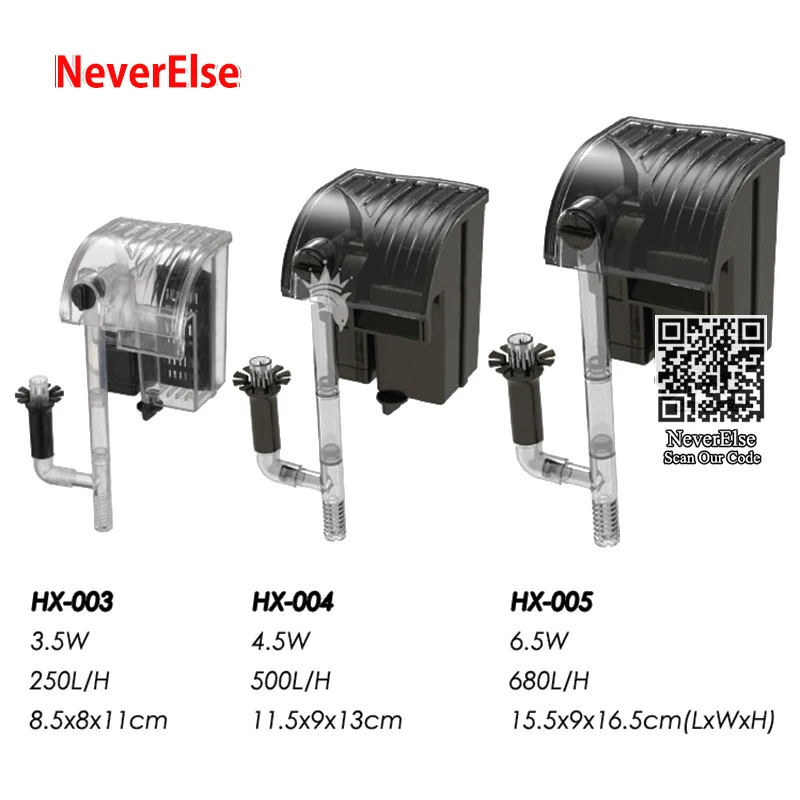 6 видов аквариумных фильтров внешняя подвесная водопада создатель очистка