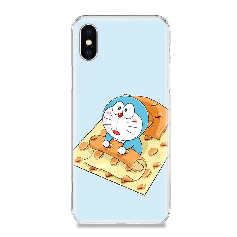 Doraemon синий роскошный мягкий телефон чехол для iPhone 7 6 S X XR XS MAX 8 Plus 10 5 5S SE подарок