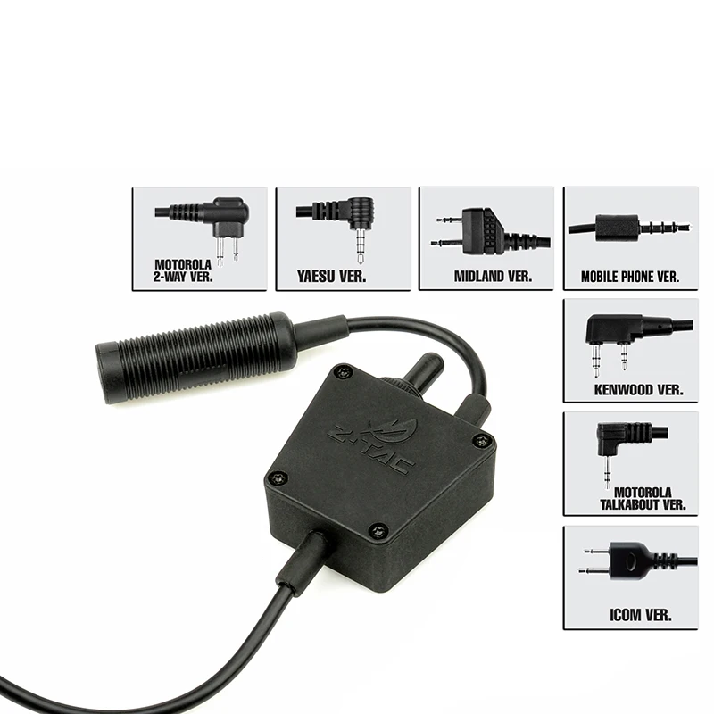 SEIGNEER Тактический Боуман PTT ES E-Switch стиль accesorios airsoft Z122 | Спорт и развлечения