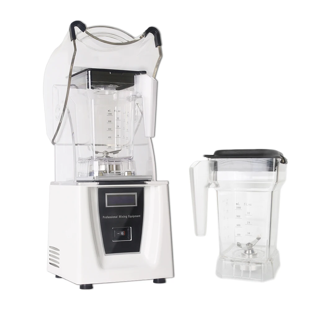 White ITOP коммерческий 1.5L Bpa бесплатно блендер для льда Профессиональный Мощный блендер миксер соковыжималка кухонный комбайн с еще одной блендер кувшин, чашка - Цвет: White