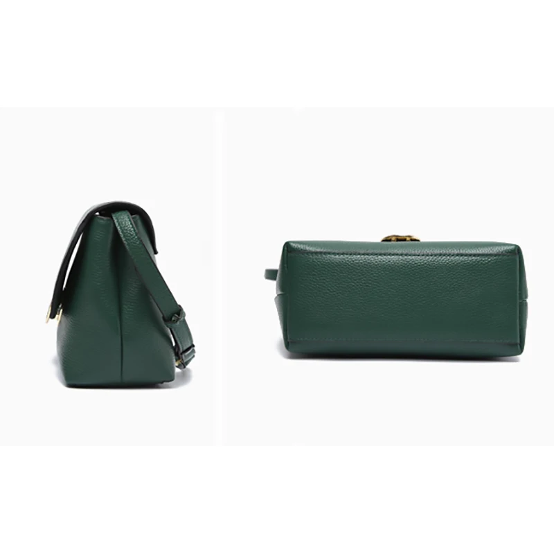 Круглая пуговица кожаная сумка через плечо для женщин женская мессенджер из 100%