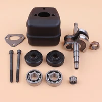 crankshaft crank bearing oil seal muffler bolt gasket kit for husqvarna 142 141 137 136 41 36 chainsaw parts 530056363