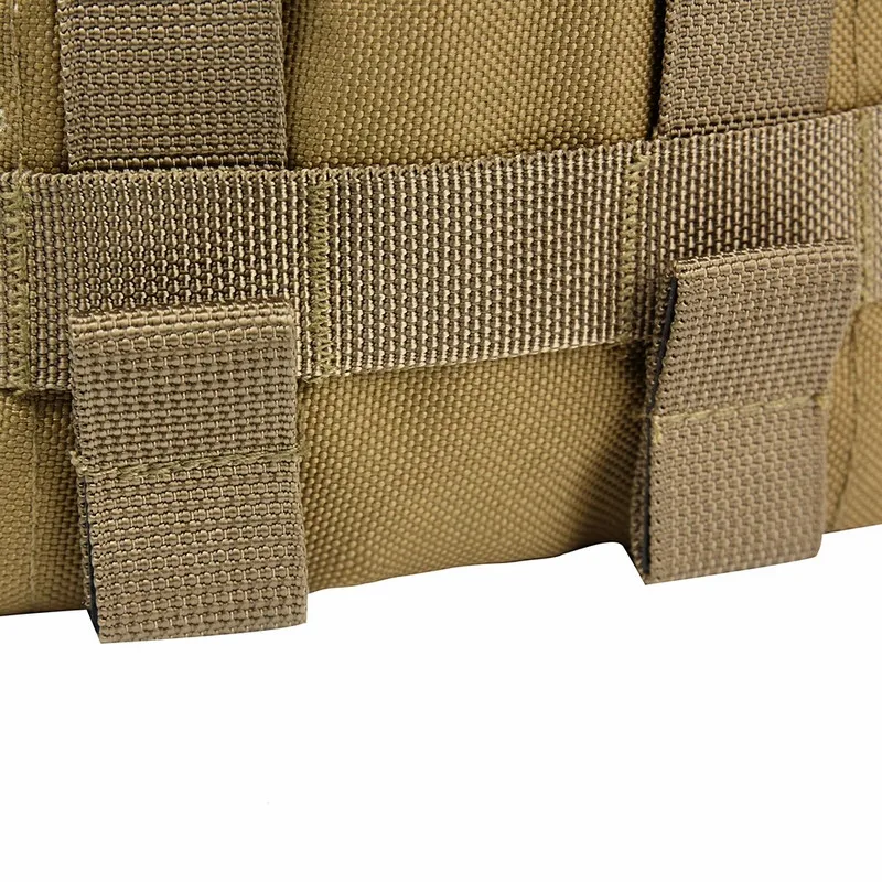 1000D Molle Sports Pouch Hunting Waist Bag Pack Tactical Military EDC Utility Tool Bag Medical First Aid Pouch Survival Gear