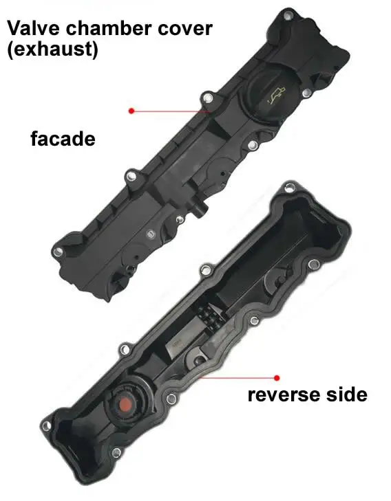 SKTOO для Peugeot 206 207 307 308 16V 408 Citroen C2 крышка клапанного отсека двигателя камеры клапана