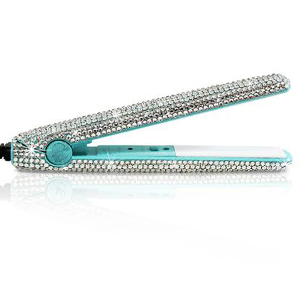 ЕС plug Mini розовый керамический электронный выпрямитель для волос Утюг 220 240 В