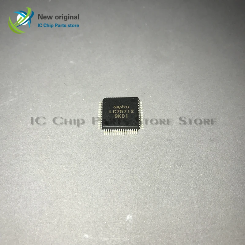 2 шт./лот матричный VFD дисплей Контроллер/Драйвер LC75712E LC75712 QFP|Центральные