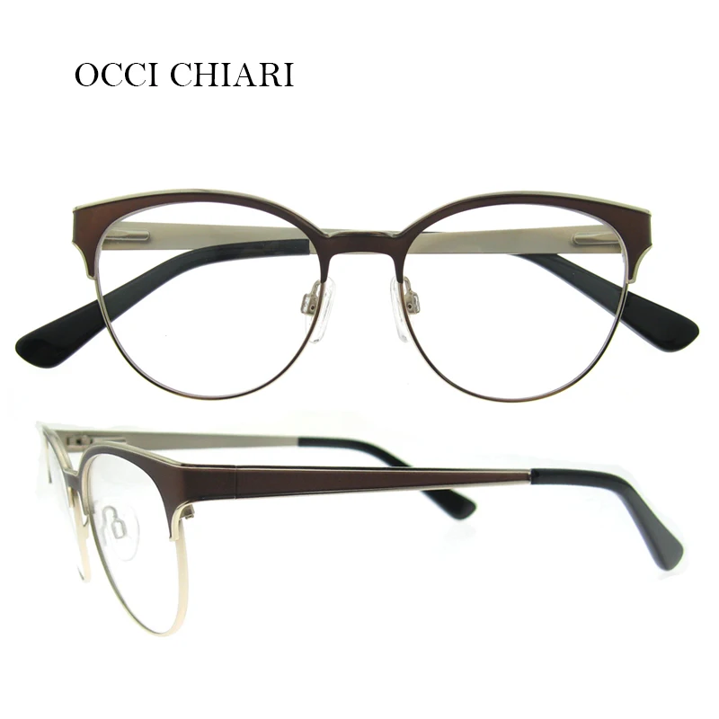 OCCI CHIARI, высококачественные модные очки, унисекс, фирменный дизайн, очки ручной работы, оправа для очков, W-CAMOL - Цвет оправы: C2