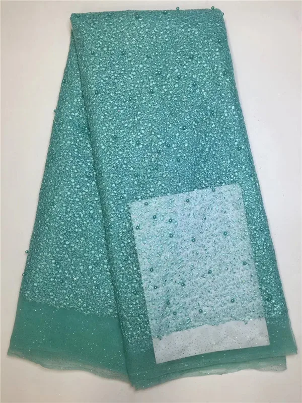 Чистый белый 2018 последний африканский тюль чистая кружевная ткань высокое