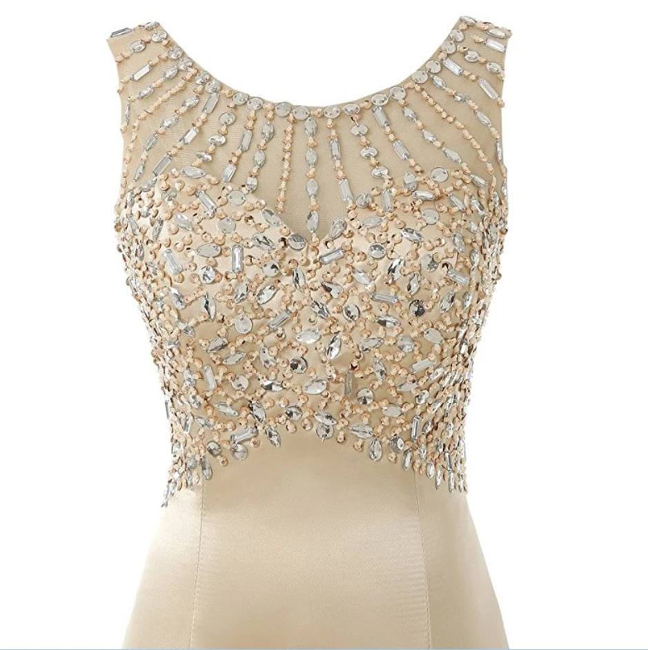 Dreambridal The latest in-kind pictures Elegant Long Mermaid Prom Dress Beaded Gowns Bridesmaid | Свадьбы и торжества