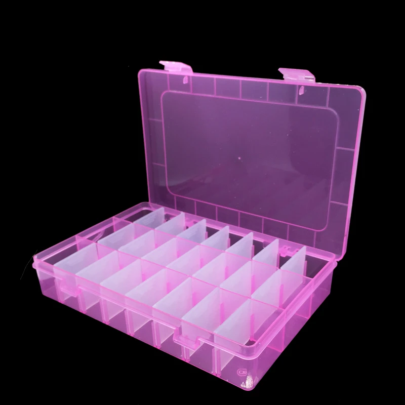 1 шт./компл. портативная 24 жильная Съемная ячейка для хранения контейнер чехол