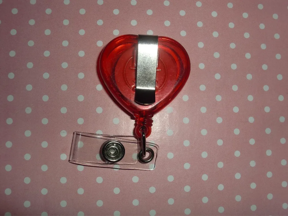 5 шт. выдвижной идентификационный значок в форме сердца | Канцтовары для офиса и