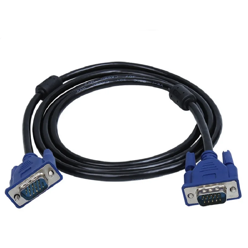 20 шт./лот 3 м 10 футов SVGA VGA монитор м/м Штекерный Удлинительный кабель Бесплатная