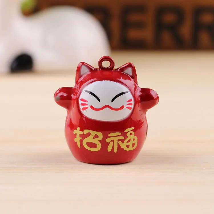 Diy ручной работы материал pet bell ювелирные аксессуары lucky cat Большой мультфильм колокольчик голова тигра Тан три - Цвет: Number4