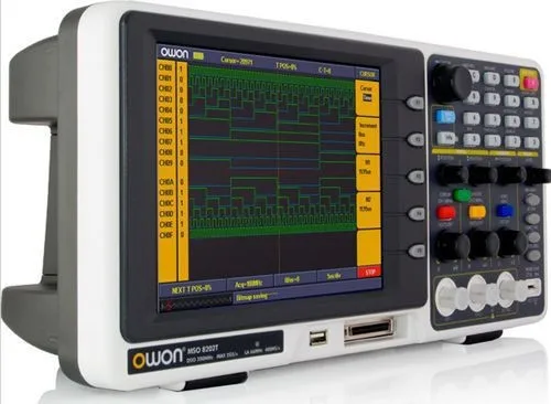 Цифровой осциллограф Owon MSO8202T 200 МГц 2GS/s два канала DSO + внешний триггер для быстрой