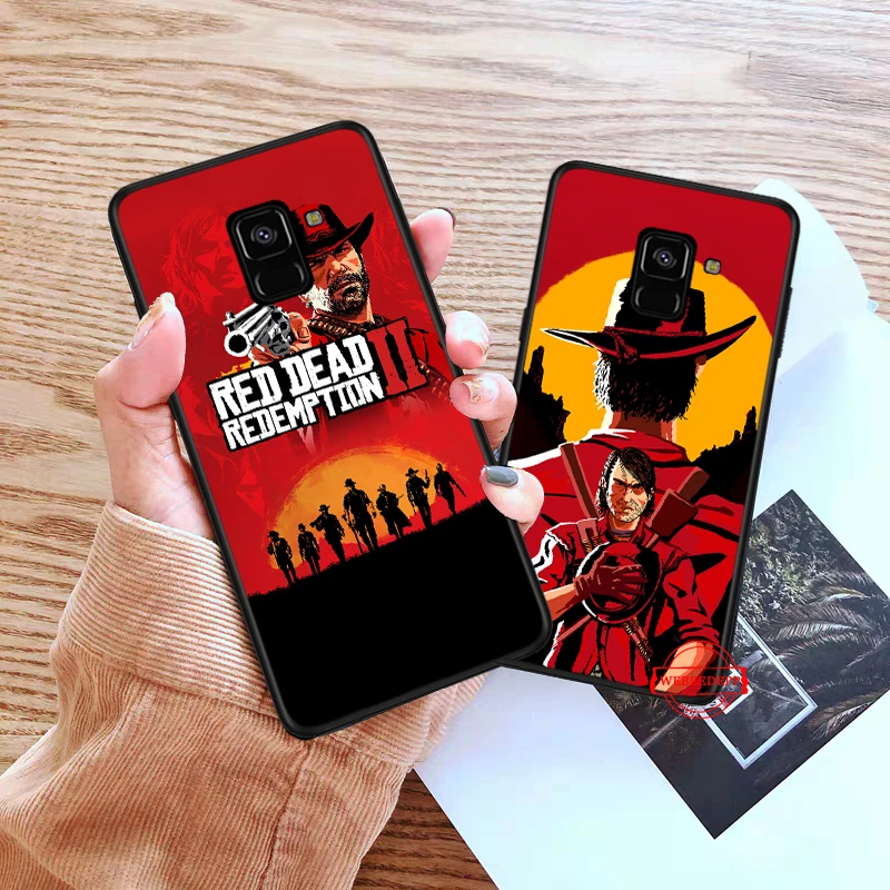 WEBBEDEPP Горячая Red Dead Redemption 2 Силиконовый чехол для Samsung A3 A5 2016 2017 A6 плюс 2018 A7 A8 A9 A10 A30 A40