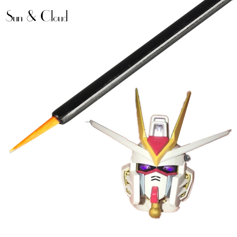 10 шт. 9 см X 0 3 кисть для фигурку 1/100 MG Gundam Краски рисовать маркер ing дозирования