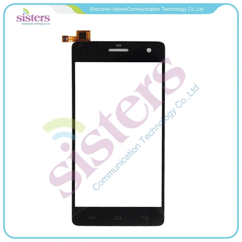 

5PCS/lot Wholesale High quality Touch screen Digitizer front glass replacement For Wiko highway Free Shipping