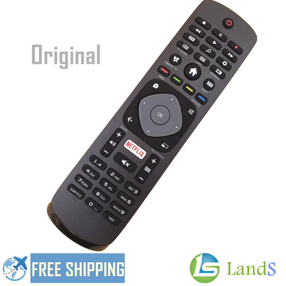 Пульт дистанционного управления для Philips 4K Smart LED TV 43PUS6031 49PUS6031 55PUS6031 43PUS6031/12 49PUS6031/12