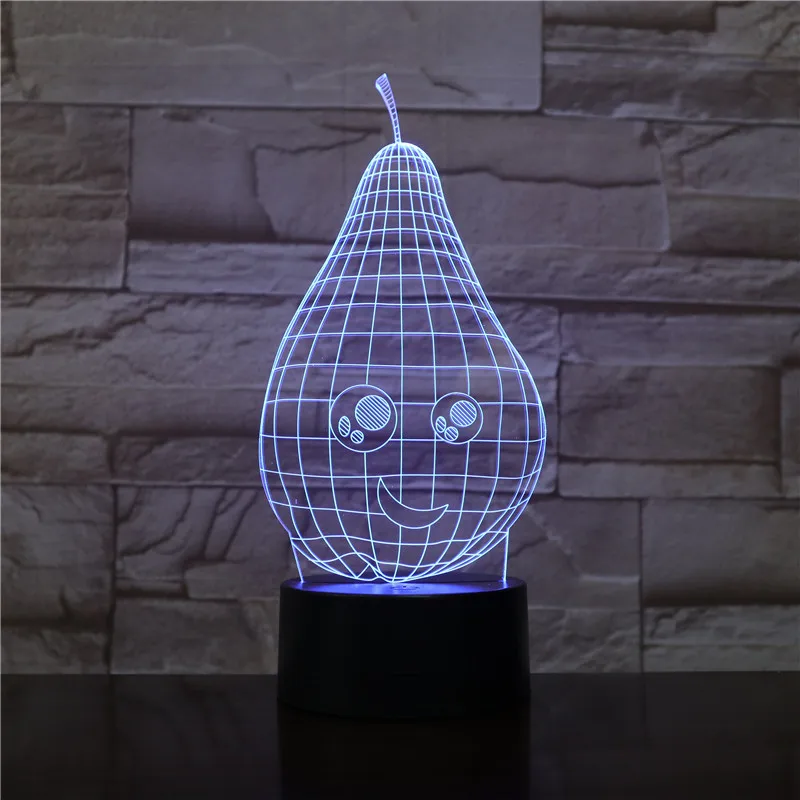 С медведем из мультфильма 3D светильник светодиодный ночной Светильник USB
