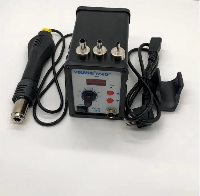 Паяльная станция YOUYUE 858D + AC 110 В/220 В 700 Вт SMD паяльная с горячим воздухом паяльник