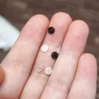 50 шт. 4 мм DIY BJD Blyth Кукла одежда мини-кнопка Пряжка невидимые защелки застежка-гвоздик для Барби Кукла Одежда Аксессуары