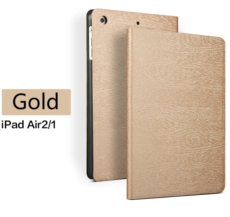 

For iPad Air 1/2 PC PU Material Panel Computer Cover Tablet Protective Case With Retina Display Wake Up/Sleep Function