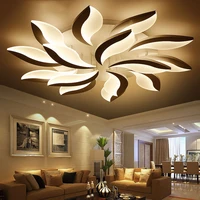 neo gleam new design acrylic modern led ceiling lights for living study room bedroom lampe plafond avize indoor ceiling lamp