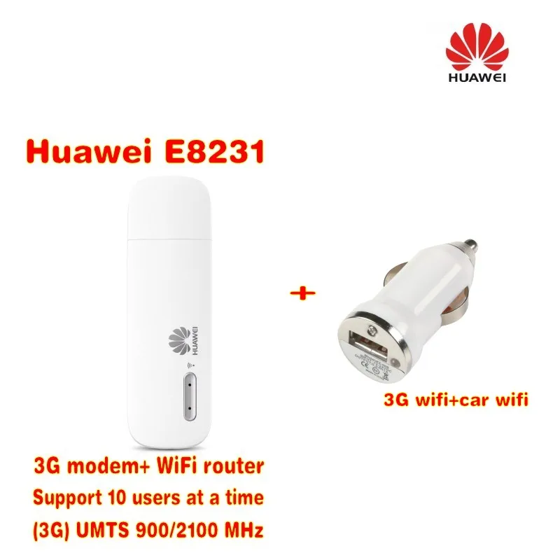 Разблокированный Huawei E8231 21 6 Мбит/с 3G HSPA + беспроводной модем WiFi ключ Мобильная
