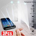Закаленное стекло 3 шт.лот, Защита экрана для Samsung Galaxy A50 A70 A30 A10 A20 A40 A60 A80 A90 M30 M20 M40, Взрывозащищенная пленка