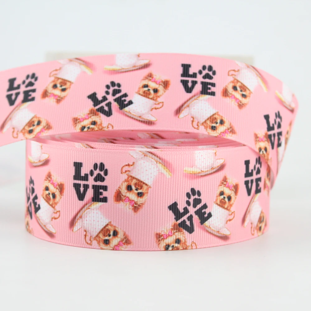 Новое поступление розовая корсажная лента для собак набор украшений сделай сам