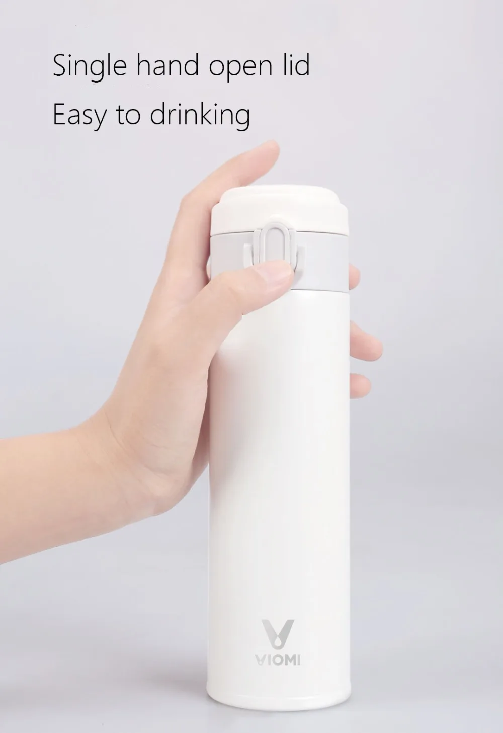 Xiaomi VIOMI 300/460 мл Термос из нержавеющей стали чашка для путешествий Термокружка 12 ч Вакуумная бутылка кружка для нагрева воды портативная Спортивная холодная чашка