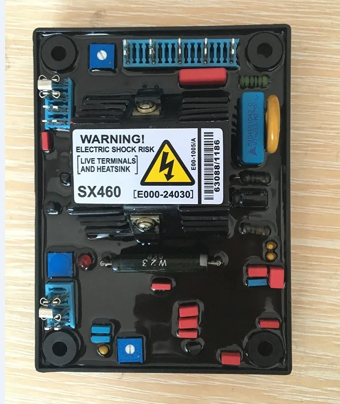Высокое качество Черный Автоматический регулятор напряжения AVR SX460 с WIMA Красной