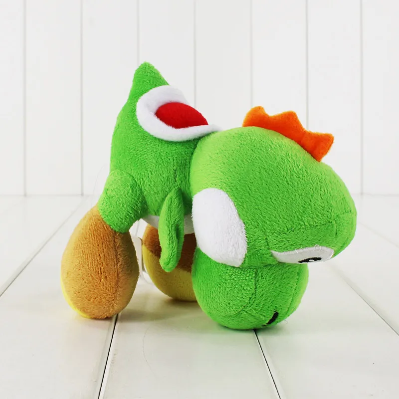 " 3 вида стилей Super Mario Bros зеленый желтый синий Yoshi плюшевые куклы игрушки Рождественский подарок Розничная торговля