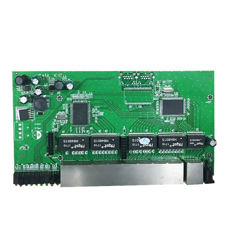 Гигабитный poe коммутатор H9 100 Мбит/с IEEE802.3af/at 8 портов 50 В 1000 А для HD ip камер 1080P 2 Мп 3 4
