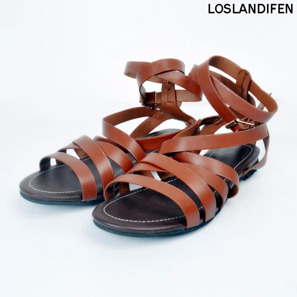 2018 Новые простые повседневные женские модные летние пляжные сандалии ручной