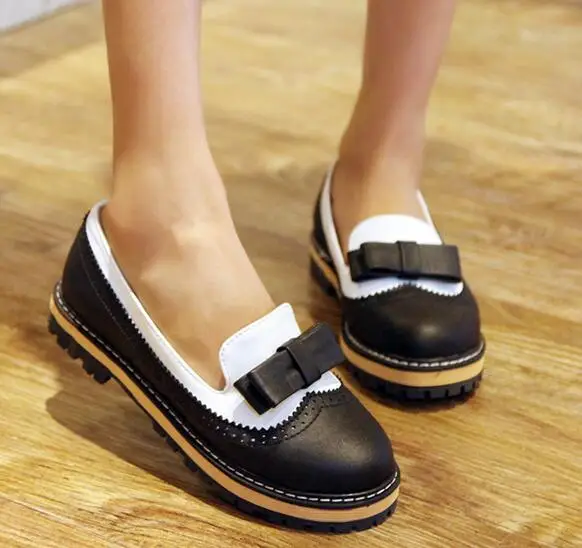2016 Sweet Bow Shoes Small 32 Block of Carve Patterns or Designs on Woodwork Institute Flats Big Yards for Women's 43 Size | Обувь
