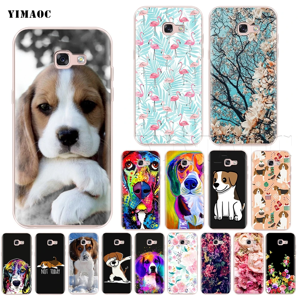 Силиконовый чехол YIMAOC для Samsung Galaxy S7 S8 S9 Edge Plus J3 J5 J7 A5 A6 A8 Note 8 9|Бамперы| |