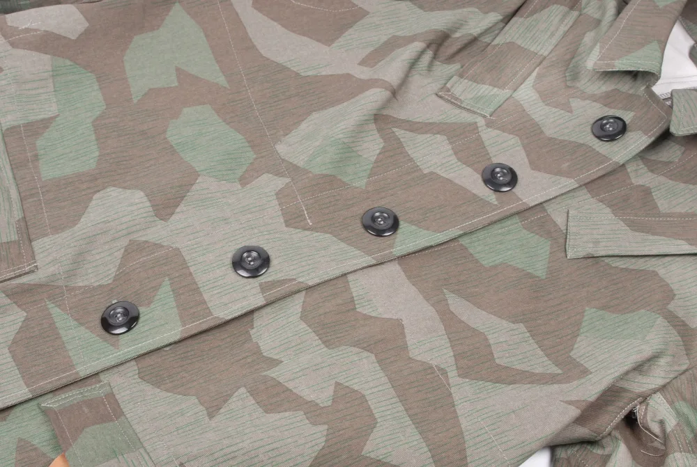 Немецкое военное парашютное штурмовики WW2 FALLSCHIRMJAEGER SPLINTER CAMO SMOCK в размерах 36269|german