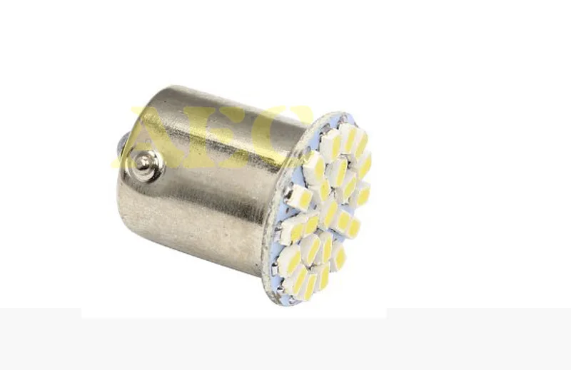 DHL 1000X Автомобильный светодиодный S25 P21W 1156 BA15S 22 SMD 1206 3020 Светодиодный 22smd поворот