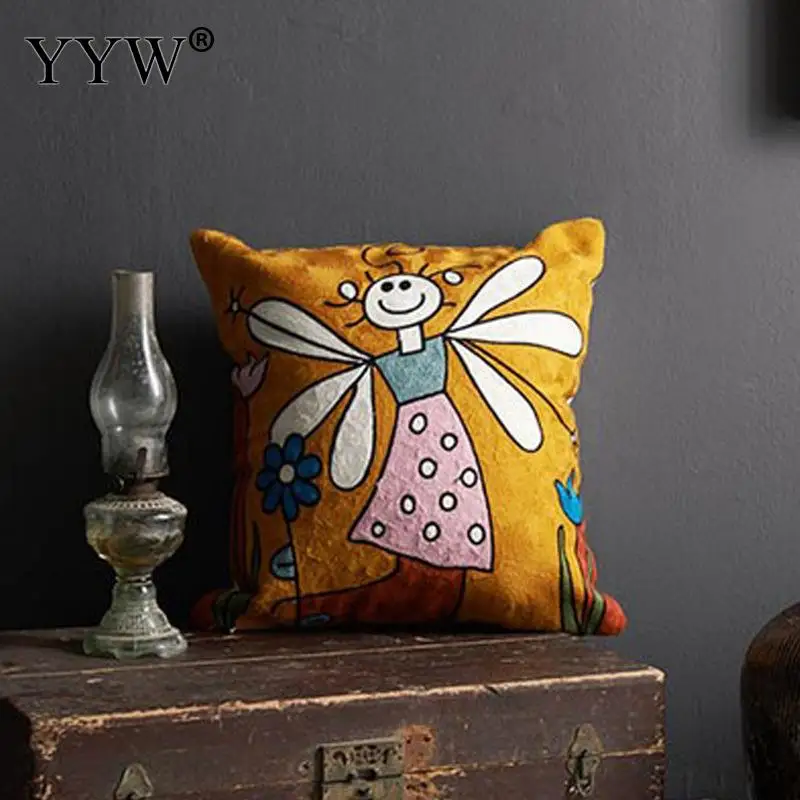 

Picasso Throw Pillowcase Pillow Covers Europe Printed Washable Cotton Pillow Case Back Lumbar Pillowcase Home Bed Decoration