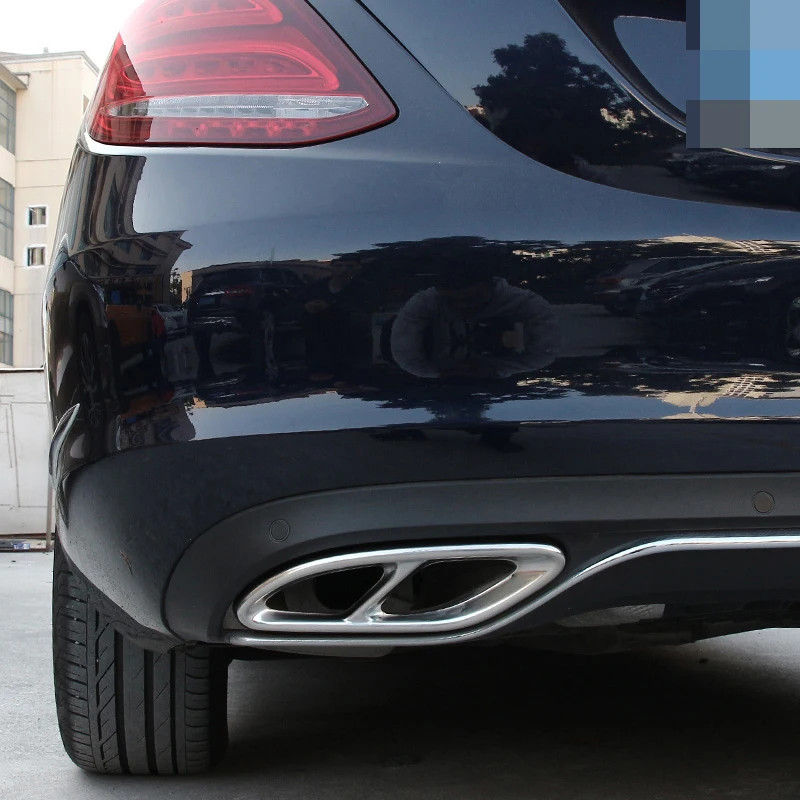 Модификация выхлопной трубы автомобиля выхлопная труба для Mercedes-Benz GLC x253 CLA C117 W213