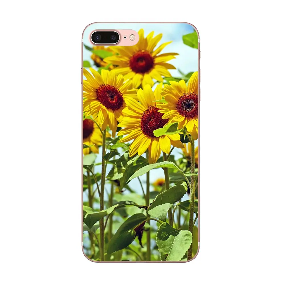 For Xiaomi Redmi Note 2 3 3S 4 4A 4X 5 5A 6 6A Pro Plus Soft TPU Covers Capa Sunflower Flower Newest Super Cute | Мобильные телефоны