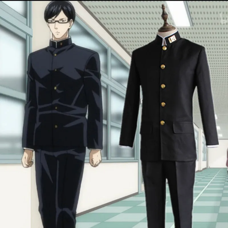 Sakamoto Desu ga? Костюм для косплея Сакамото класс 3 2 черная униформа японская школьная