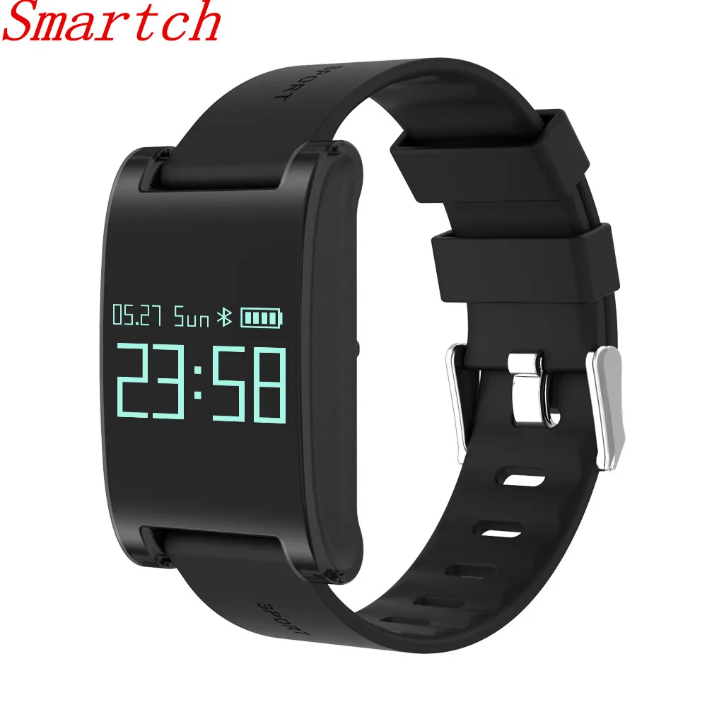 Смарт браслет Smartch DM68 Монитор артериального давления пульса Bluetooth вызов SMS