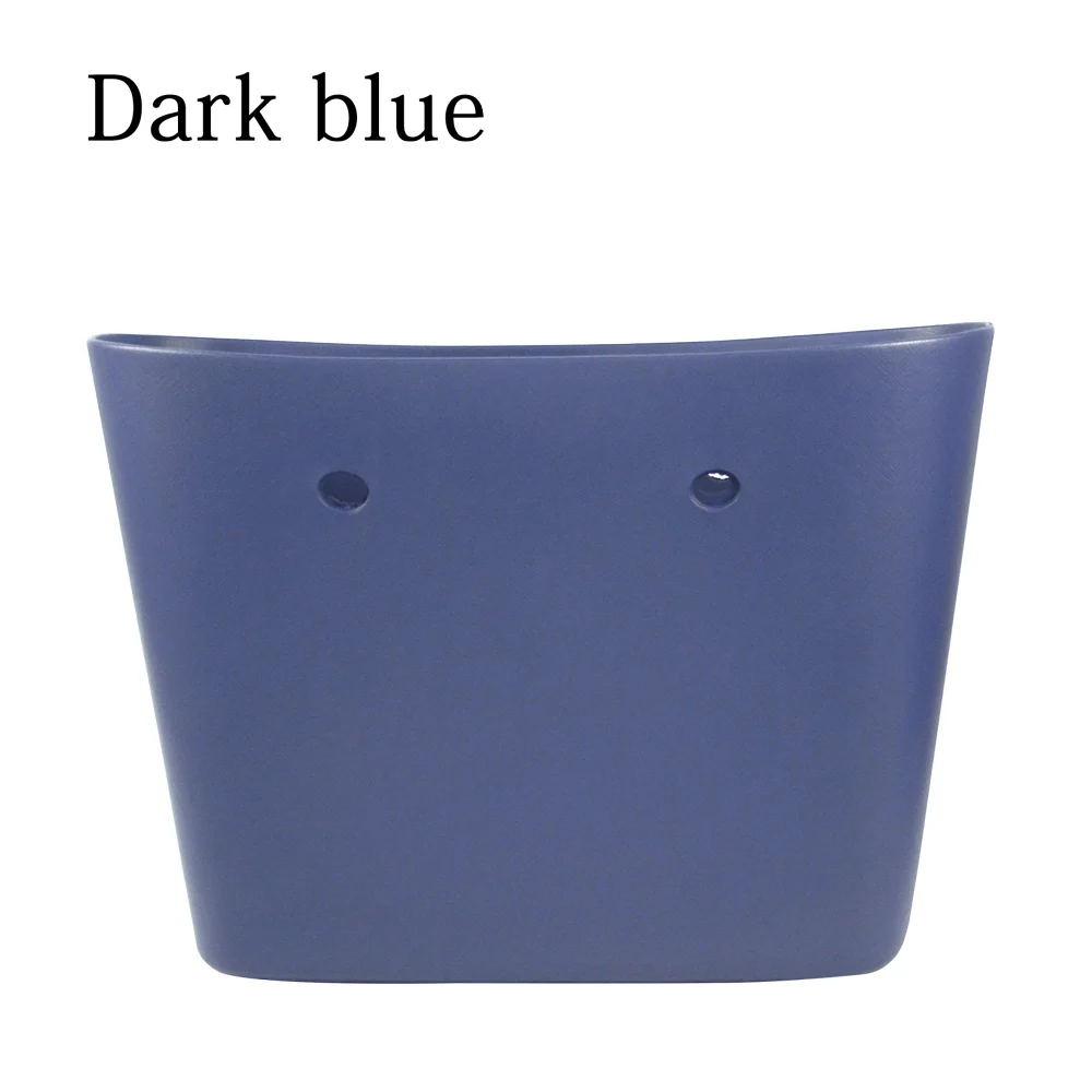 dark blue Новинка Obag городской стиль тела женские сумки EVA резиновый силиконовый O сумка женская сумка - Цвет: dark blue